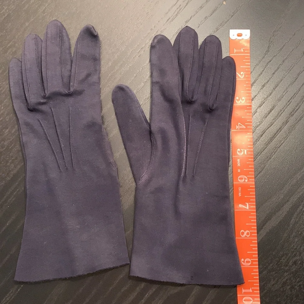 💙ANTIQUE Ladies Navy Gloves
